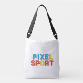 Pixel Sport Bag | Retro Gamer Gym & Travel Tas