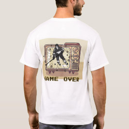Pixel Sport Retro Gaming Hockey T-shirt | Game On
