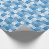 Pixel Squares Aangepaste kleur Cadeaupapier (Hoek)