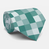 Pixel Squares Aangepaste kleur Stropdas (Opgerold)