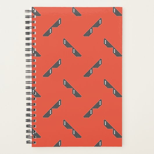 Pixel Sunglazen Patroon Planner (Voorkant)