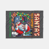 Pixel Support Rebooting Santa's Tech Fleece Deken (Voorkant (Horizontaal))