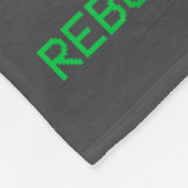 Pixel Support Rebooting Santa's Tech Fleece Deken (Hoek)