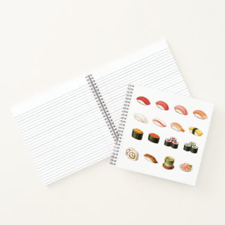 Pixel Sushi Notebook – Japanese Food Design Notitieboek