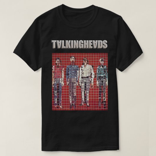 Pixel Talking Head Shirt Essential T-Shirt (Design voorkant)