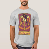 Pixel Tarot Card Guitar T-shirt (Voorkant)