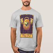 Pixel Tarot Card Retro Game T-shirt (Voorkant)
