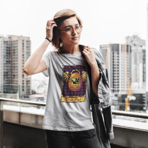 Pixel Tarot Card Retro Game T-shirt