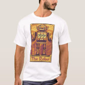 Pixel Tarot Card Robot T-shirt (Voorkant)
