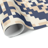 Pixel Tsunami 8 Bit Pixel Art Cadeaupapier (Rol Hoek)