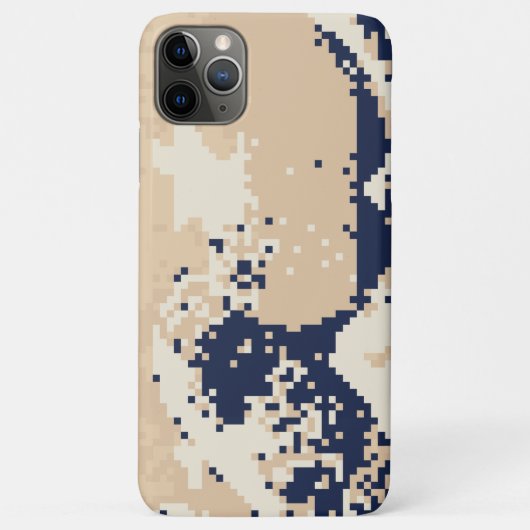 Pixel Tsunami 8 Bit Pixel Art Case-Mate iPhone Case (Achterkant)