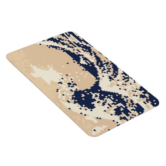 Pixel Tsunami 8 Bit Pixel Art Magneet (Rechterzijde)