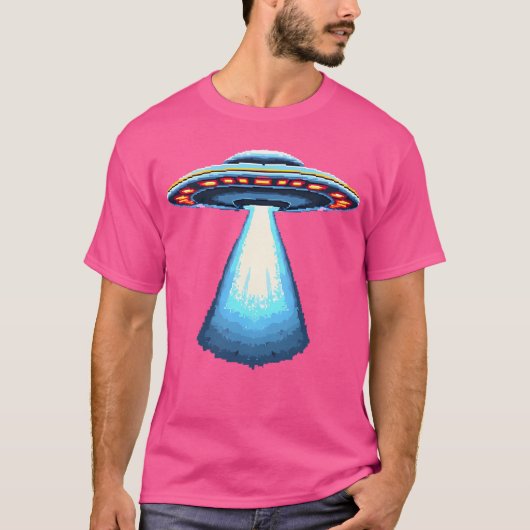 Pixel UFO T-shirt (Voorkant)