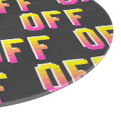 Pixel uit tekens:  patroon. snijplank (Hoek)