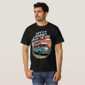 Pixel Van Life - Life's A Journey, Geniet van de r T-shirt (Voorkant volledig)