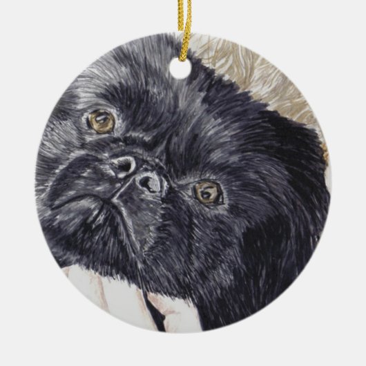 "Pixel"-versiering Keramisch Ornament (Voorkant)