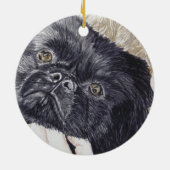 "Pixel"-versiering Keramisch Ornament (Achterkant)