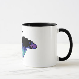 Pixel vlinder mok