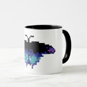 Pixel vlinder mok (Voorkant rechts)