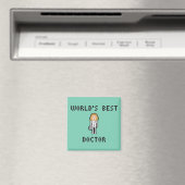 Pixel Vrouw Doctor Magnet (Insitu (Vaatwasser))