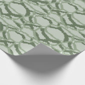 Pixel Water Rimpelpatroon Cadeaupapier (Hoek)