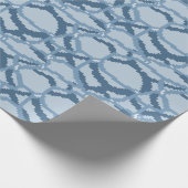 Pixel Water Ripple Pattern Cadeaupapier (Hoek)