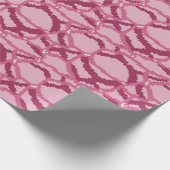 Pixel Water Ripple Pattern Cadeaupapier (Hoek)