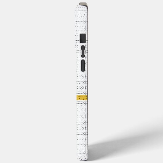 Pixel Wit Case-Mate iPhone Case (Achterkant / Links)