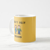 Pixel World's Best Husband Mok (Voorkant links)