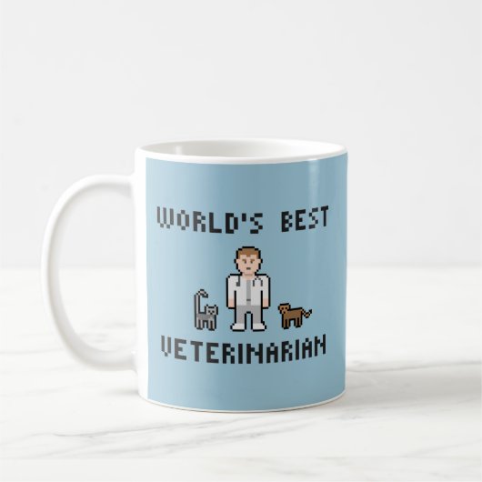 Pixel World's beste veterinaire Mok (Links)
