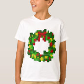 Pixel Wreath T-shirt (Voorkant)