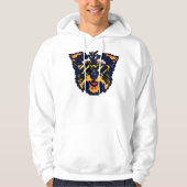 Pixel Yorkie Delight Hoodie (Voorkant)