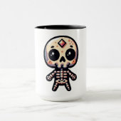 Pixelart-skelet Mok (Midden)