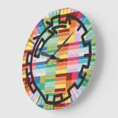 PIXELAT chained numbers by Masanser Grote Klok (Hoek)