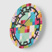 PIXELAT chained numbers by Masanser Grote Klok (Hoek)