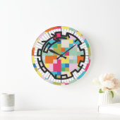 PIXELAT chained numbers by Masanser Grote Klok (Huis)