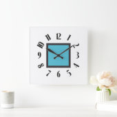 PIXELAT-EERSTE SERIE LEX DOOR Masanser Vierkante Klok (Huis)