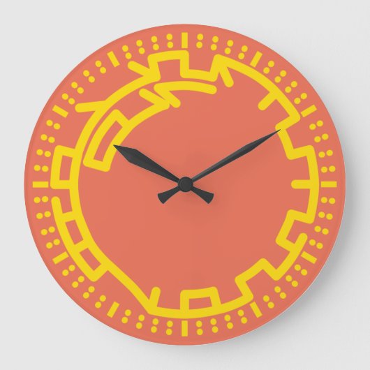 Pixelat prime max chained numbers by Masanser Grote Klok (Voorkant)