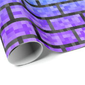 Pixelated 8-bits videogame look Rainbow Spectrum Cadeaupapier (Rol Hoek)