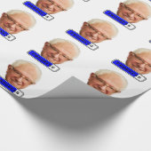 Pixelated Bernie Sanders - PROGRESS Cadeaupapier (Hoek)