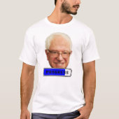 Pixelated Bernie Sanders - PROGRESS T-shirt (Voorkant)