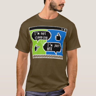 Pixelated Chatter De AFK bekentenis 1 T-shirt