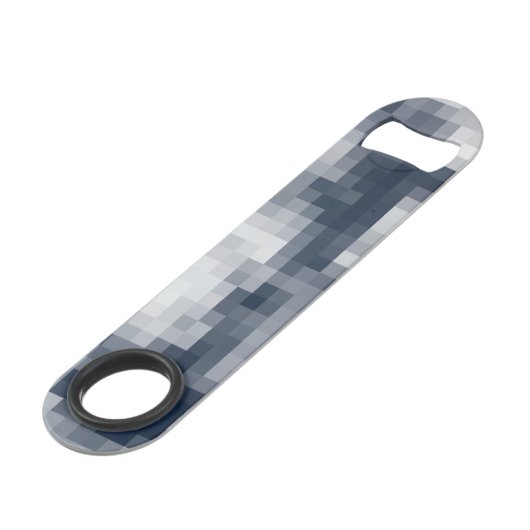 Pixelated Cloud ontworpen flesopener Speed Flessenopener (Voorkant Gekanteld)