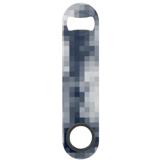 Pixelated Cloud ontworpen flesopener Speed Flessenopener (Achterkant)