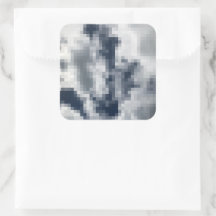 Pixelated Cloud Sticker