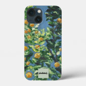 Pixelated Dino Citrus Tree Olieverfschilderij iPho Case-Mate iPhone Case (Achterkant)