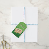 Pixelated Gamer Party Bedankt Label Cadeaulabel (Met Touw)