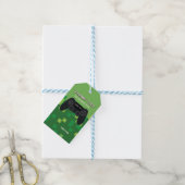 Pixelated Gamer Party Bedankt-tag Cadeaulabel (Met Touw)