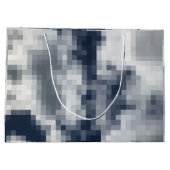 Pixelated Gift Bag Groot Cadeauzakje (Achterkant)