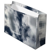 Pixelated Gift Bag Groot Cadeauzakje (Voorkant Gekanteld)